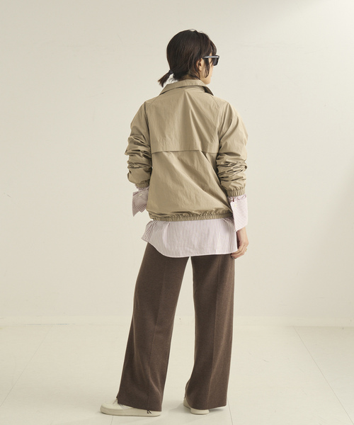 plage（プラージュ） ジップアップブルゾン FREE ブラウン レディース