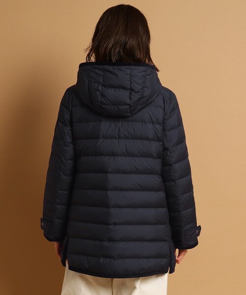 「Dessin」 ダウンジャケット 03 ネイビー レディース_画像4