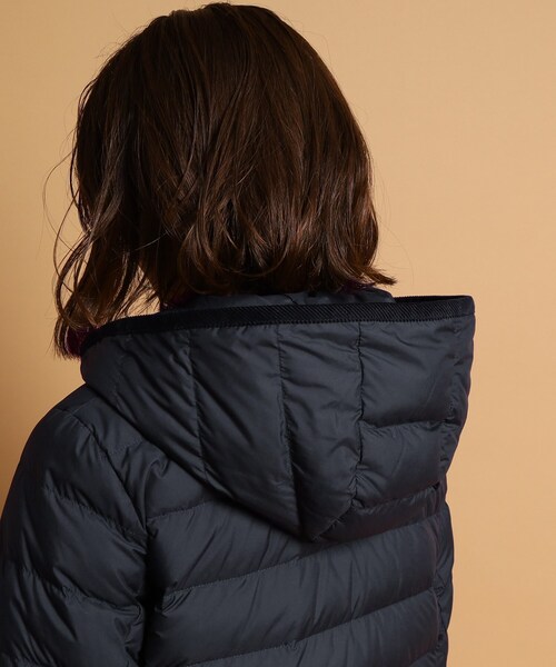 「Dessin」 ダウンジャケット 03 ネイビー レディース_画像6