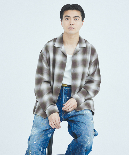 野*）様 J.S. stead オープンカラーシャツ JOURNAL STANDARD J.S HOMESTEAD シャツ J.S.Homestead