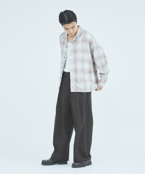 野*）様 J.S. stead オープンカラーシャツ JOURNAL STANDARD J.S HOMESTEAD シャツ J.S.Homestead