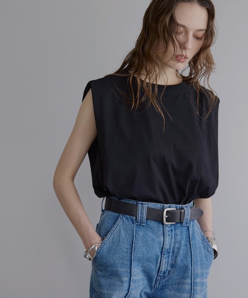 tシャツ Tuck Shoulder Tee レディース