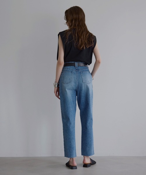 MIELI INVARIANT tシャツ Tuck Shoulder Tee レディース