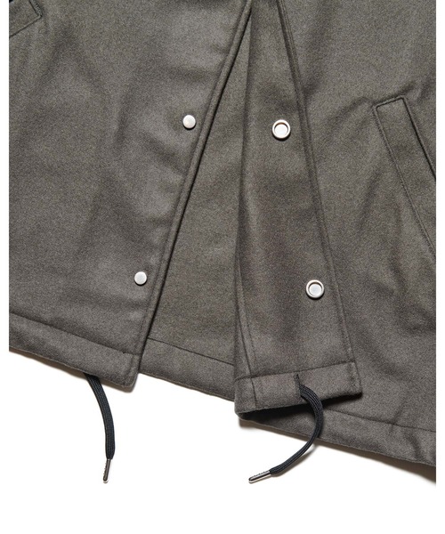 ブルゾン アウター LIGHT MELTON WOOL COACH JACKET メンズ レディースの画像