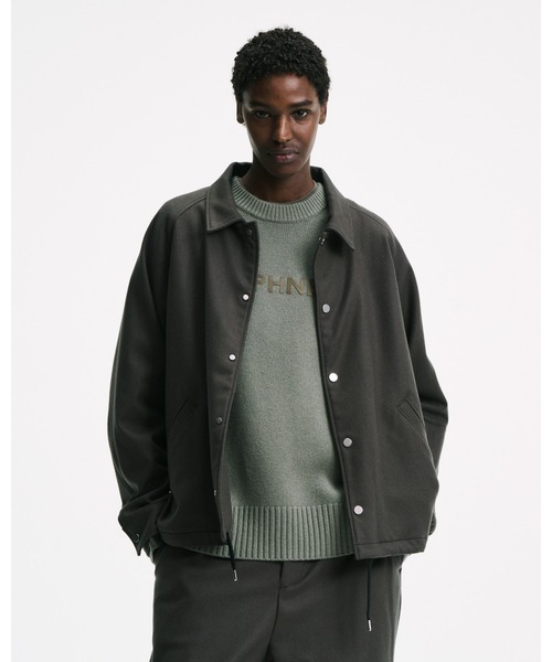 美品 SOPHNET. ソフネット OVERSIZED SHIRT JACKET SOPHNET.（ソフネット）の「SUPPLEX NYLON FIELD JACKET（ナイロン