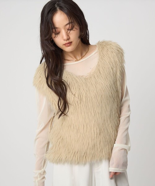 green label relaxing（グリーンレーベルリラクシング） ベスト ジレ