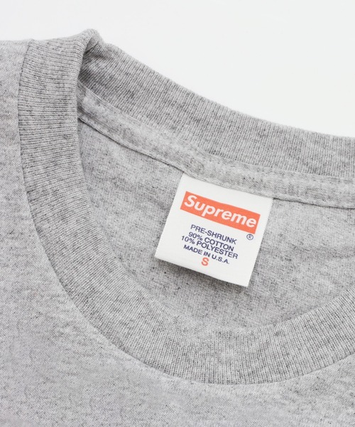 Supreme 白 長袖Tシャツ L Supreme ロゴ ロングTシャツ | ホワイト | FARFETCH JP