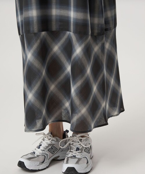 green label reraxing シアートップス×キャミソールワンピース UNITED ARROWS green label relaxing シアー トップス