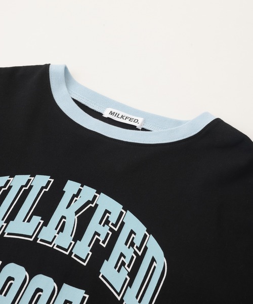 「MILKFED.」 長袖カットソー ONE SIZE ライトブルー レディース_画像8