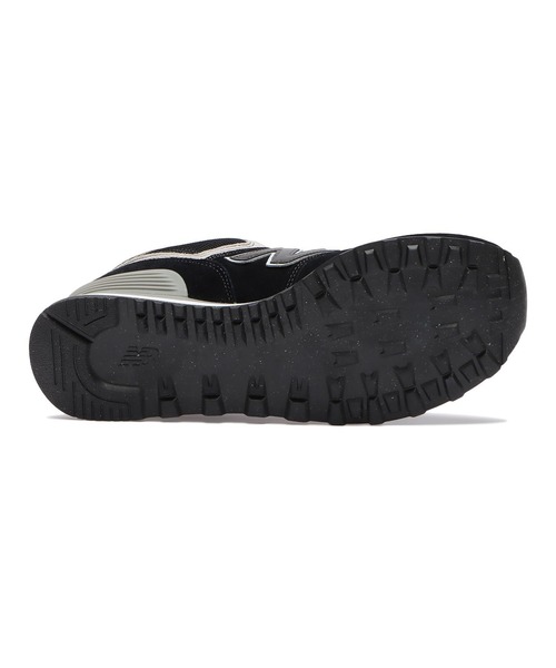 [New Balance] low cut спортивные туфли 24.5cm черный мужской 