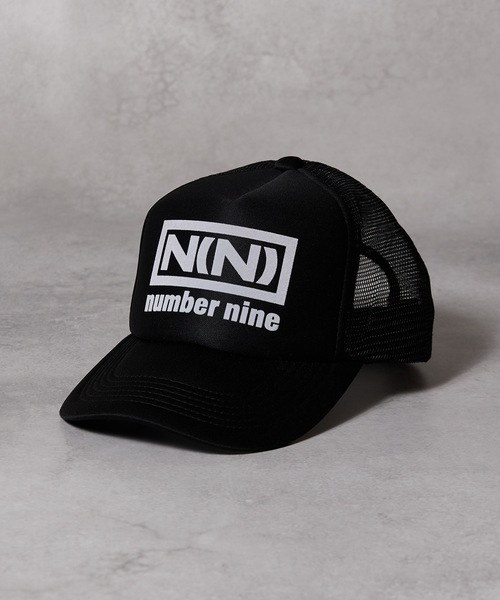 NUMBER (N)INE キャップ 帽子 N(N) number nine PRINTED MESH