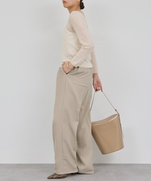 GALLARDAGALANTE（ガリャルダガランテ） パンツ 「シワになりにくい