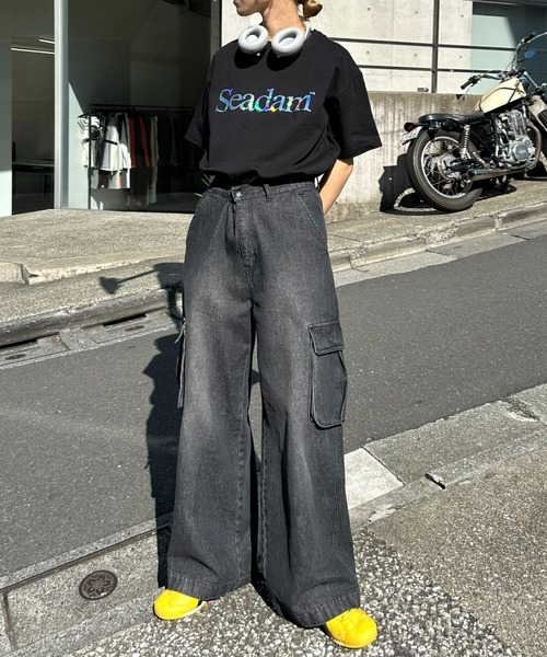 「CIAOPANIC TYPY」 半袖Tシャツ SMALL ネイビー メンズ