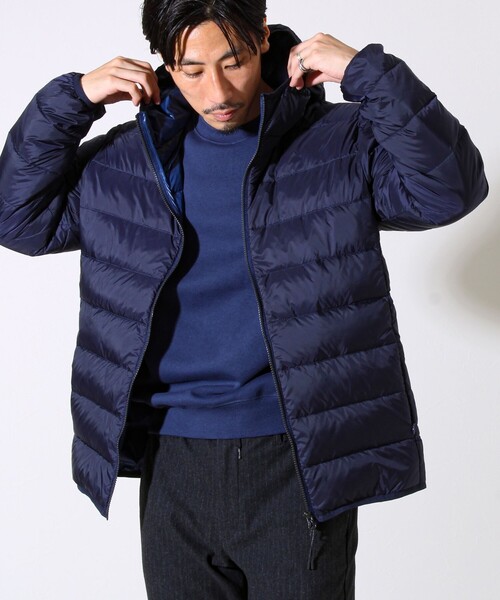 週末限定セール❗️TAION GLOSTER別注 フード付きダウンジャケット 限定展開】【TAION/タイオン】GLOSTER別注 VOLUME DOWN ダウン