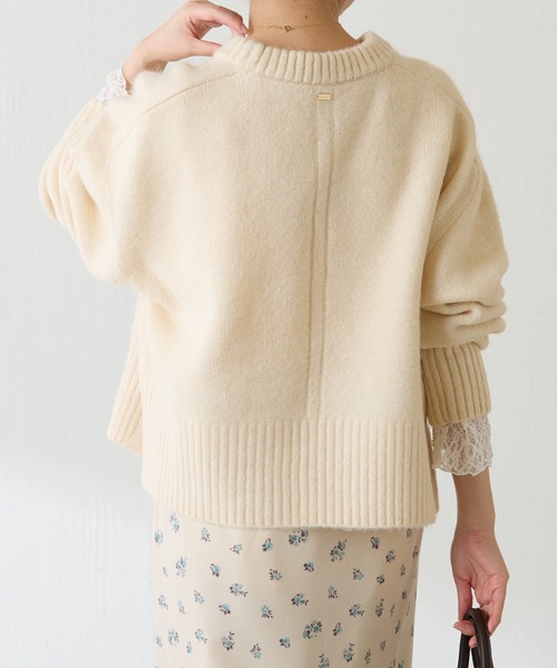 【美品】コラージュガリャルダガランテ ヤクライクニット ピンク 2024aw COLLAGE GALLARDAGALANTE ニット セーター ヤクライクニット/WEB
