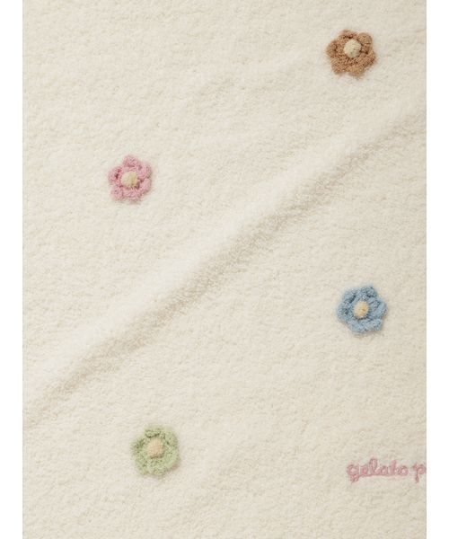 【新品】ジェラートピケ gelato pique ベビモコブランケット gelato pique ブランケット 「KIDS」ベビモコフラワー
