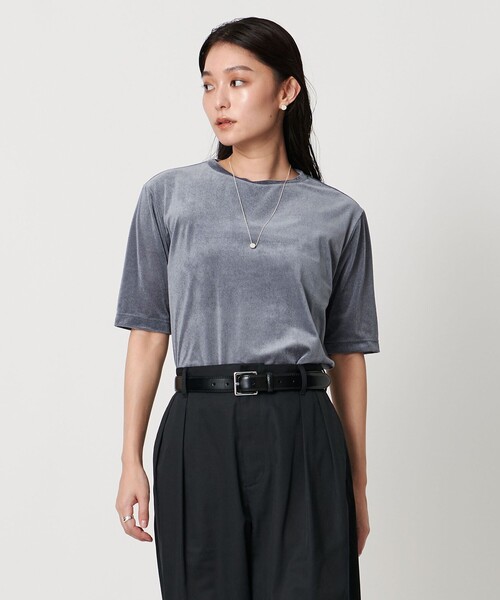 新品　完売ユナイテッドアローズ カットソー MARW UNITED ARROWS tシャツ 「MARW ARROWS」シアー ベロア
