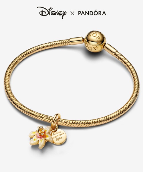 PANDORA（パンドラ） チャーム ディズニー 塔の上のラプンツェル サン