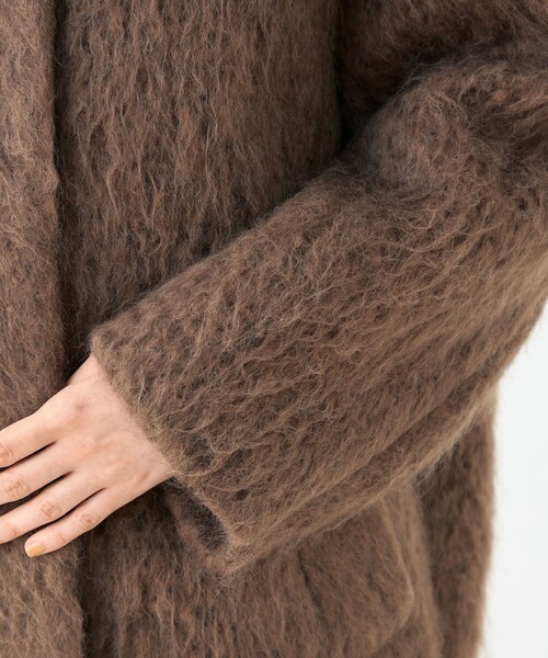 【期間限定お値下げ】Ballsey ノーカラーロングコート 36 Ballsey（ボールジィ） ノーカラーコート コート ライトタフタ ジップ