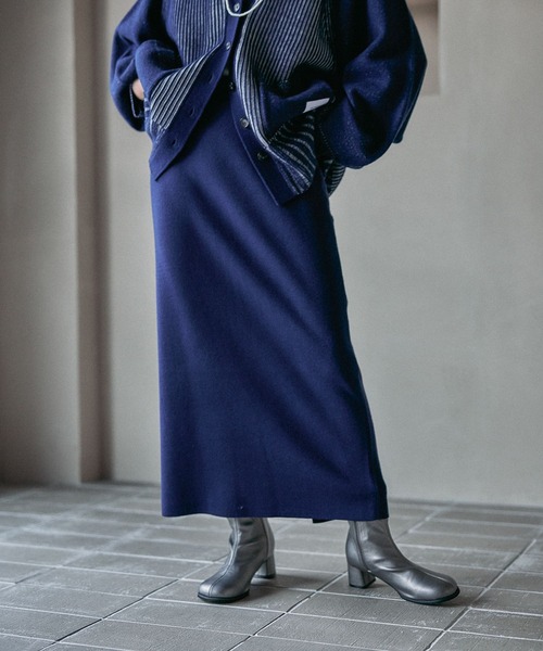 LEPSIM スカート 12ゲージ総針ナロースカート 497451 : ZOZOTOWN Yahoo