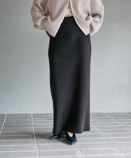 LEPSIM（レプシィム） スカート 12ゲージ総針ナロースカート 497451