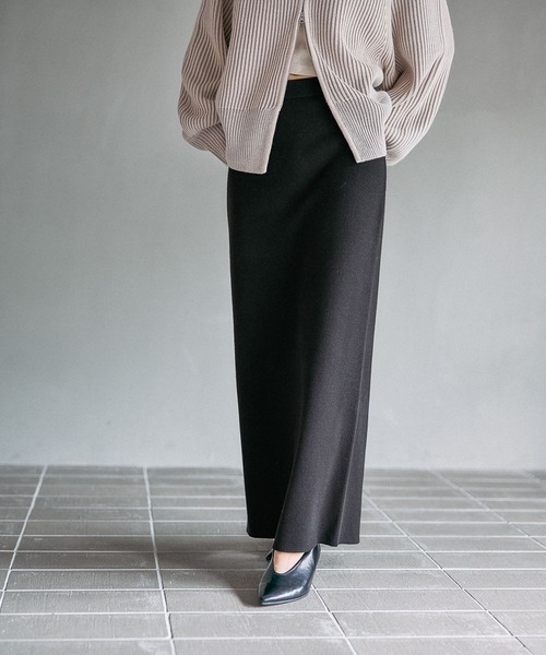 LEPSIM（レプシィム） スカート 12ゲージ総針ナロースカート 497451