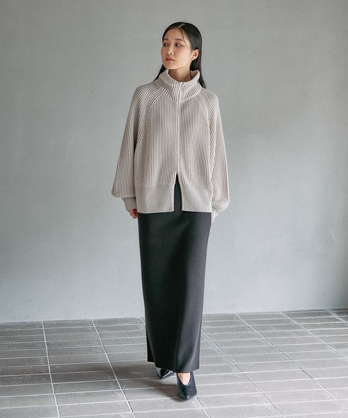 LEPSIM（レプシィム） スカート 12ゲージ総針ナロースカート 497451