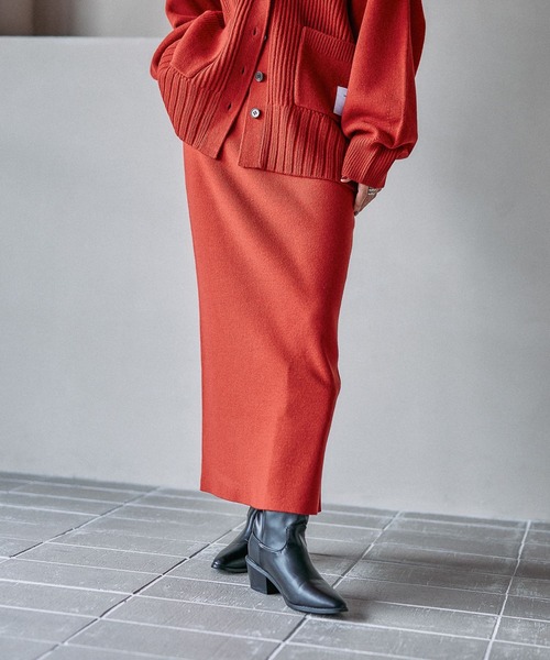 LEPSIM（レプシィム） スカート 12ゲージ総針ナロースカート 497451