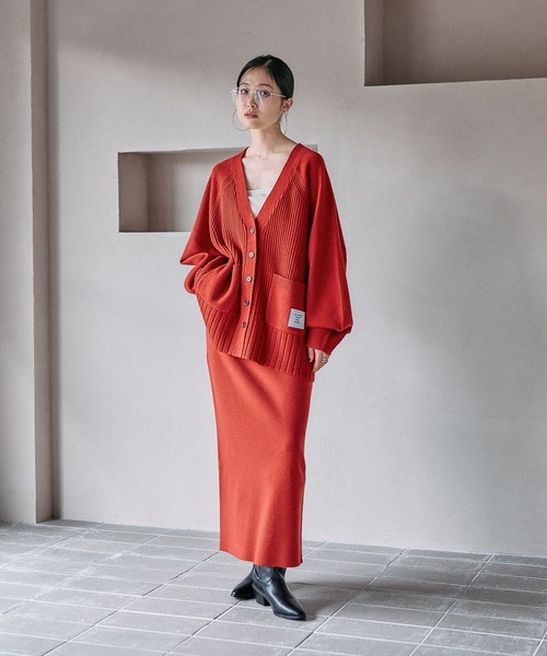 LEPSIM スカート 12ゲージ総針ナロースカート 497451 : ZOZOTOWN Yahoo