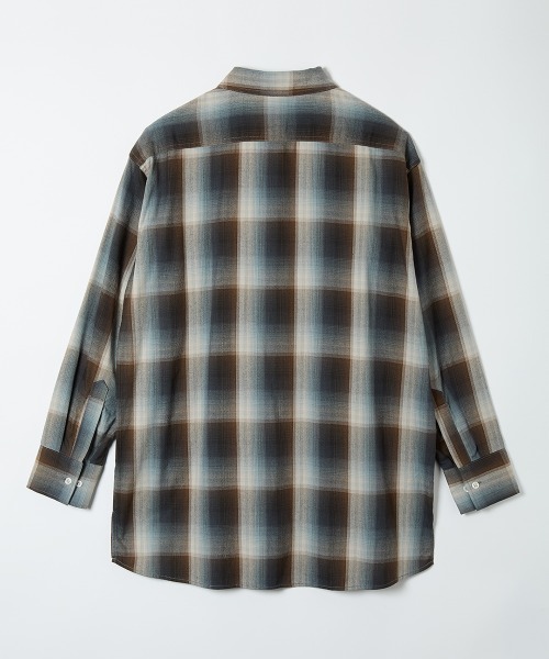 leinwande（ラインヴァンド） ブラウス シャツ Relax Check Shirts