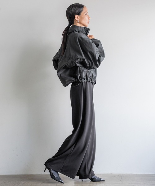 なおみ様 HEREIAM ブルゾン アウター 「HEREIAM」撥水グロッシーブルゾン