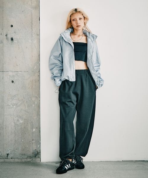 HEREIAM ブルゾン アウター 「HEREIAM」撥水グロッシーブルゾン