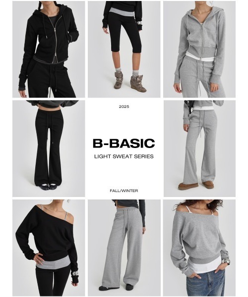 BLACKUP パーカー BLACKUP（ブラックアップ） パーカー 「B-BASIC」 ライトスウェット