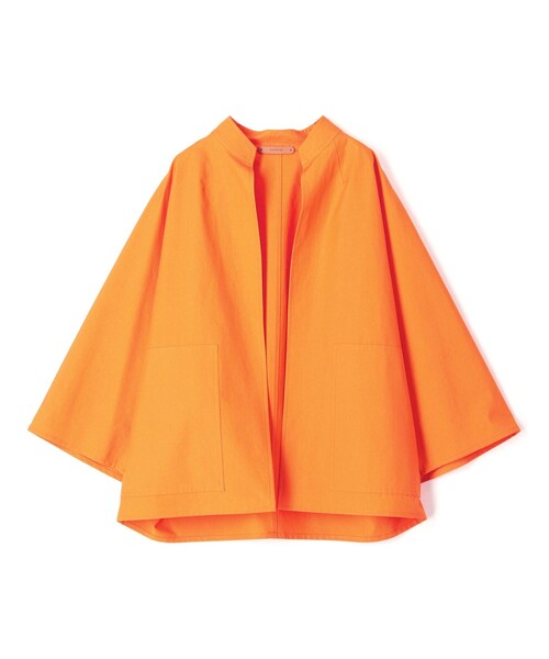 GALERIE VIE（ギャルリー ヴィー） ニットポンチョ FREE オレンジ