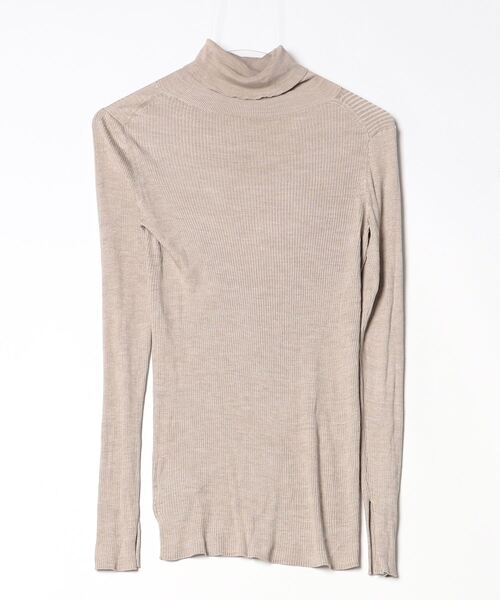 「Chaos」 タートルネックニット FREE ベージュ レディース_画像2