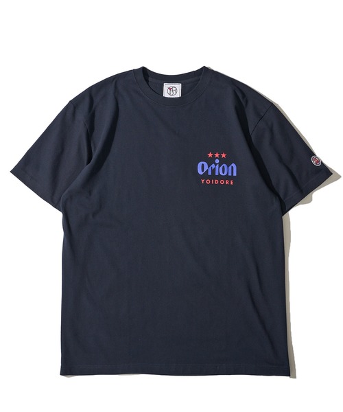 「ADPOSION」 「YOIDORE」半袖Tシャツ MEDIUM ネイビー メンズ_画像7