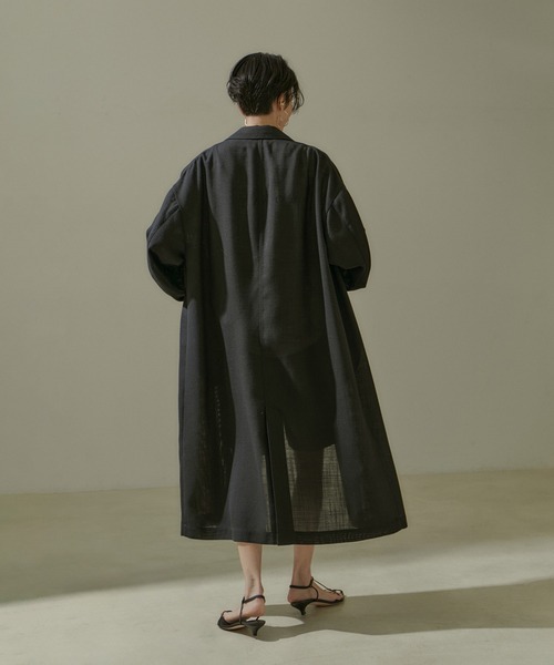 SALON adam et rope' 「SALON rope'」 チェスターコート FREE ブラック
