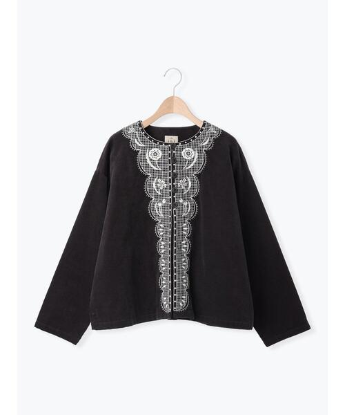 Samansa Mos2（サマンサモスモス） ジャケット ノーカラージャケット