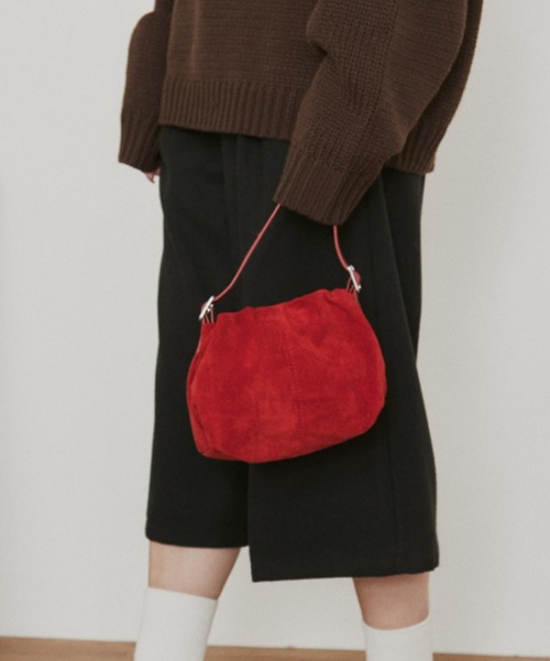 MERLOT（メルロー） ショルダーバッグ バッグ 2wayスウェードミニ