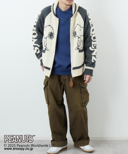 SEQUENZE ニット セーター 「SEQUENZ/シークエンズ」 SNOOPY ワイド