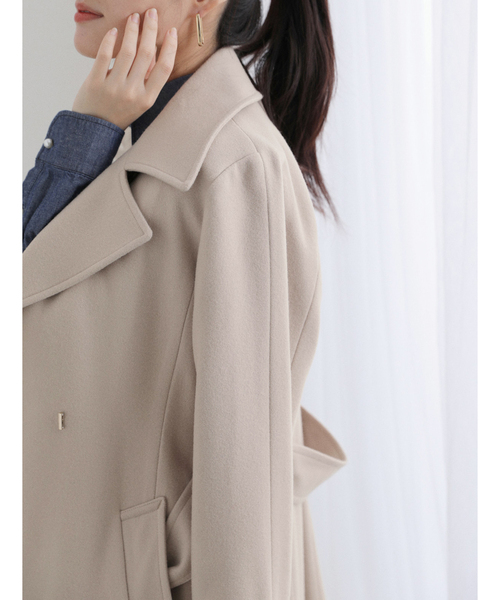 La TOTALITE（ラ トータリテ） コート チェスターコート メルトン