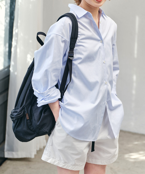 AS IＯ®️C S-7 W  ST A N D SHIPS｜<手洗い可能 >ドライオックス フロント タック ストレート