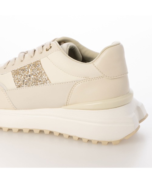 「Lucida」 ローカットスニーカー 35 グレー レディース_画像9