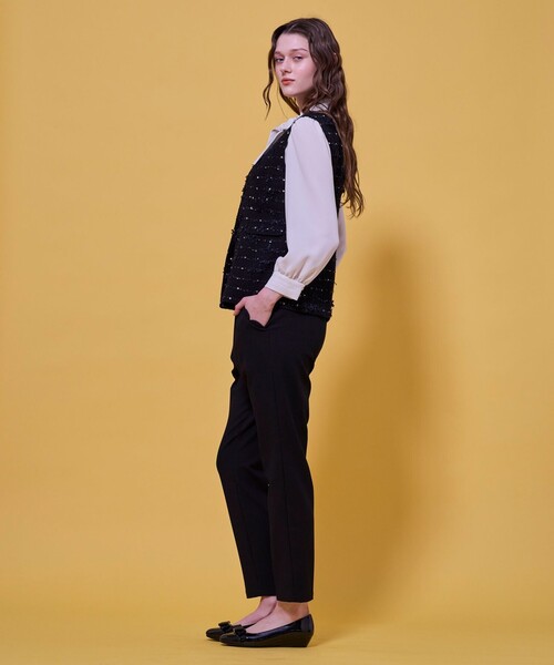 TOCCA ノーカラージャケット LUCE ジャケット （ノーカラージャケット）｜TOCCA / トッカ