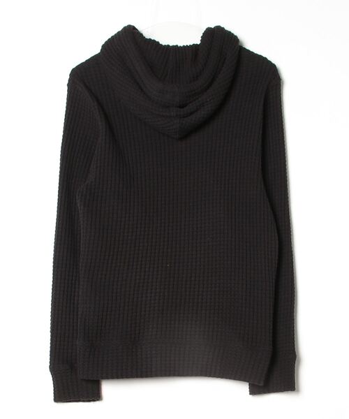 「SEAGREEN」 ジップアップパーカー 3 ブラック メンズ_画像2