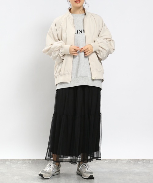 「GLOBAL WORK Smile Seed Store」 ブルゾン LARGE カーキ レディース_画像2