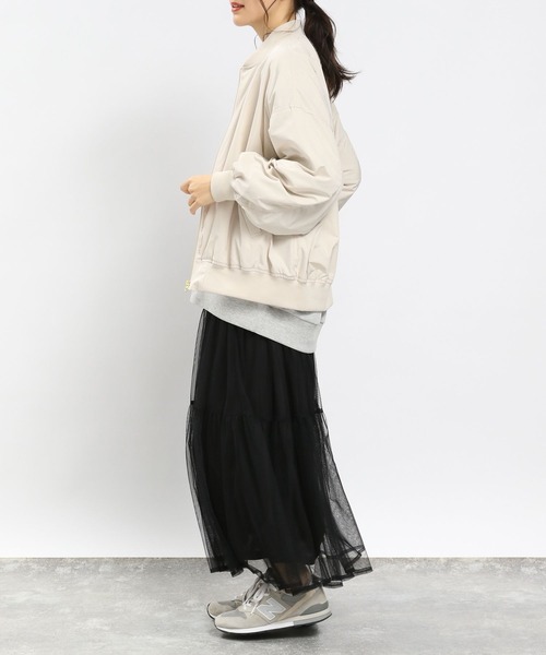 「GLOBAL WORK Smile Seed Store」 ブルゾン LARGE カーキ レディース_画像3