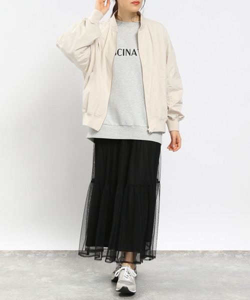 「GLOBAL WORK Smile Seed Store」 ブルゾン LARGE カーキ レディース_画像5
