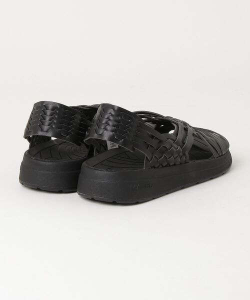 「MALIBU SANDALS」 サンダル US7 ブラック×ブラック メンズ_画像2