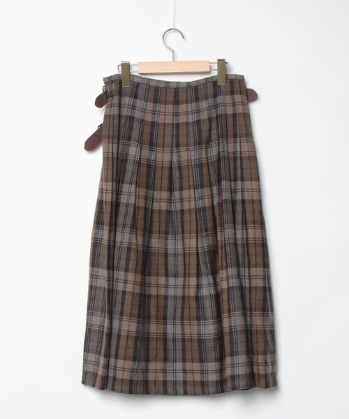 ＜O’NEIL of DUBLIN＞チェック プリーツスカート O'NEIL of DUBLIN（オニールオブダブリン） チェック柄プリーツ